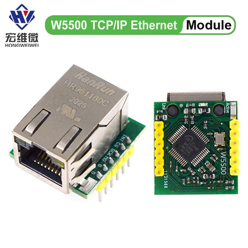 Smart Electronics USR-ES1 W5500 Chip New SPI to LAN/ Ethernet Converter TCP/IP Module