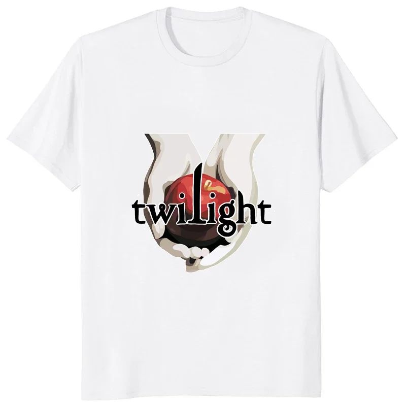 Christmas Funny Printed Twilight Series Tshirt Harajuku Style Casual Man T-shirt Vintage TV Play T Shirt Comfort Loose Clothing