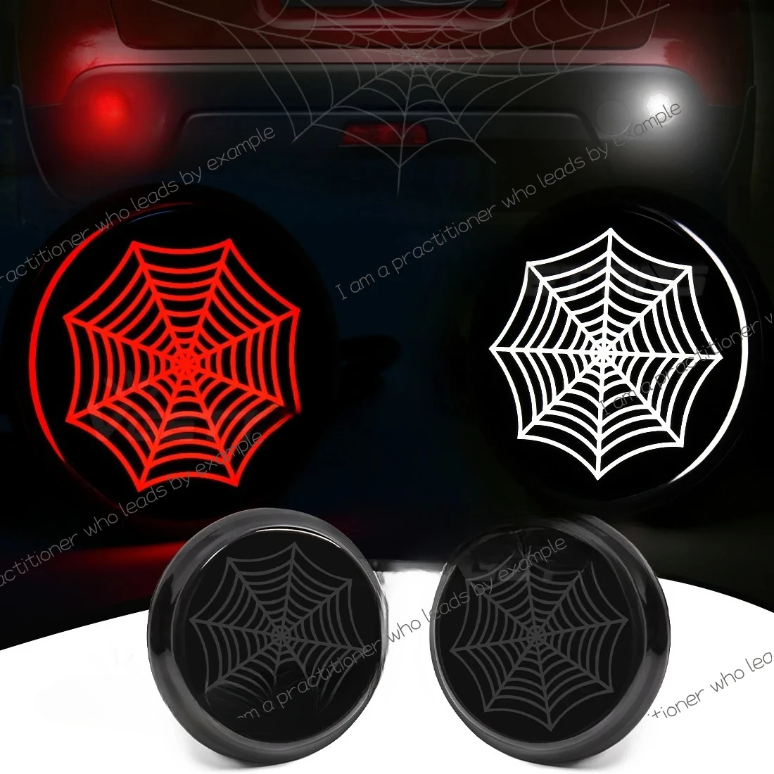 For Nissan Qashqai X-Trail For Toyota Corolla 2008 2009 2010 LED Rear Bumper Reflector Lights Brake Turn Signal Start Up Mode