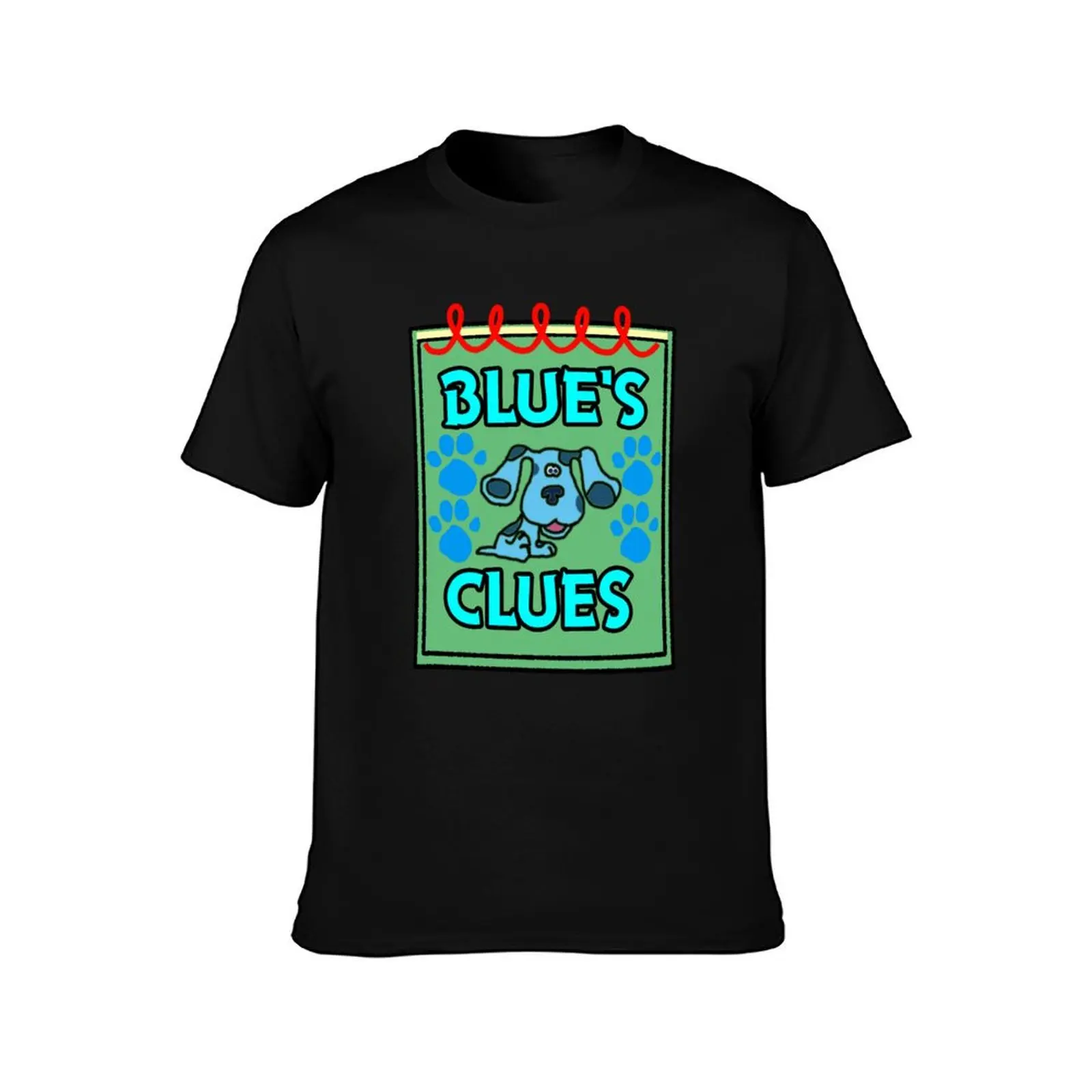 Blue's Clues Handy Dandy Notebook - Blue - Measurements Corrected T-Shirt korean fashion cute tops blacks tops mens t shirt