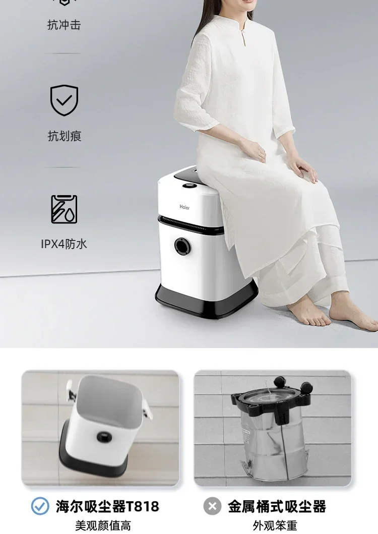 Large Capacity Bucket Type Household Vacuum Cleaner with Strong Suction Perfect for Beauty Seam Cleaning Home Cleaning