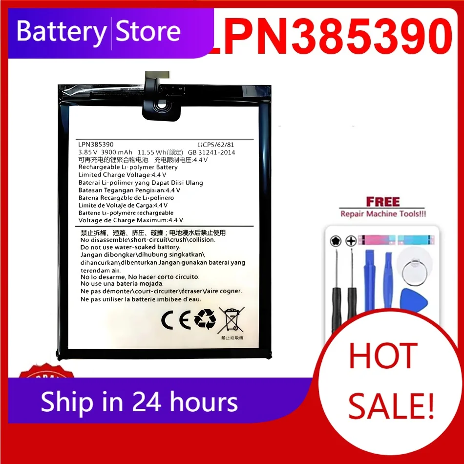 Mobile Phone Battery For Hisense E76 mini,LPN385390 Brand New Batteries ,with Full Tool Kits