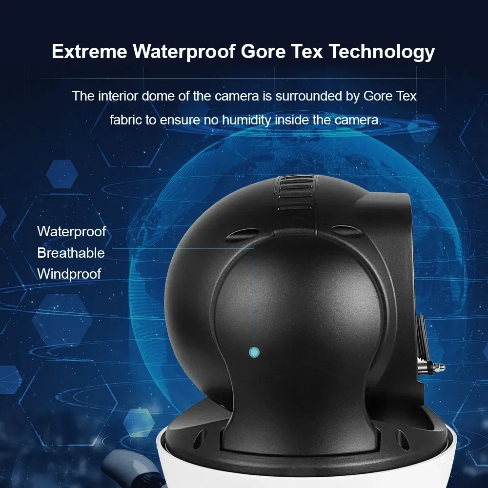 LS VISION Applicazione PTZ IP esterna personalizzata con tecnologia di rete Sensore CMOS Rilevamento facciale Microfono Sirena Telecamera CCTV