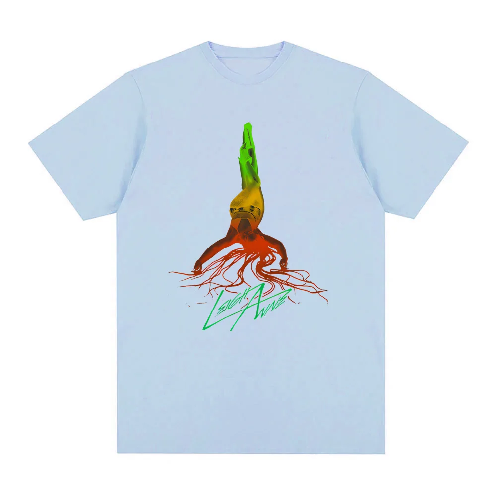 GREEN TO RED FADED BLACK T-SHIRT Leigh-Anne Pinnock Summer Sleeve 100%cotton Tshirt Round Neck Comfortable High Quality Tees