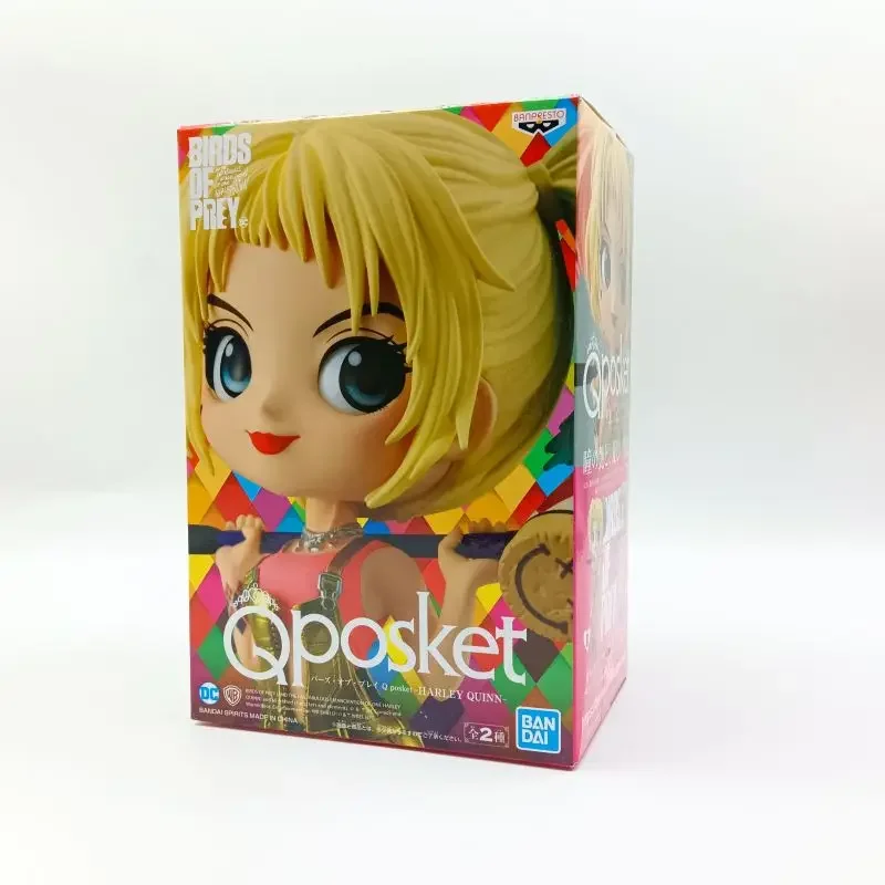 Figura de quadrinhos japoneses pássaros da prey harley quinn harley quinn modelo de jogo moderno decoração bandai estátua ornamentos periféricos