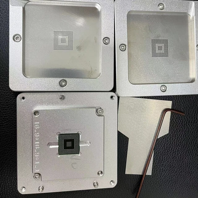 2BV3-0001 SC 560002 Stacja reballingu MVF92 BGA do samochodów Automotive IC Chip BGA Reballing Stencils