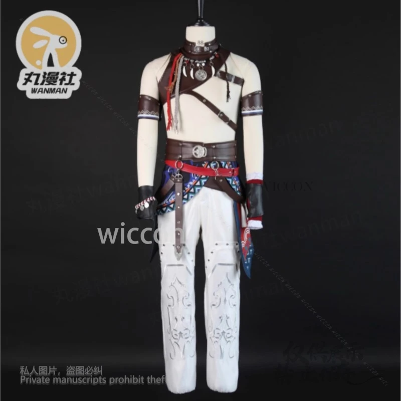 لعبة الحب والمساحة العميقة سيلوس المراعي الرومانسية لعب الأدوار البدلة مجموعة كاملة الدعائم وتتسابق M-3XL الباروكات الرجال حفلة الهالوين مخصصة #4