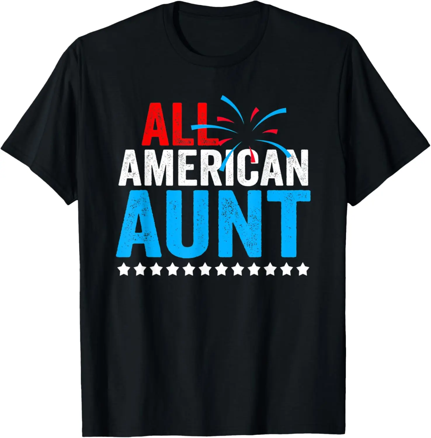 

All American Aunt 4th of July USA Family Matching T-Shirt