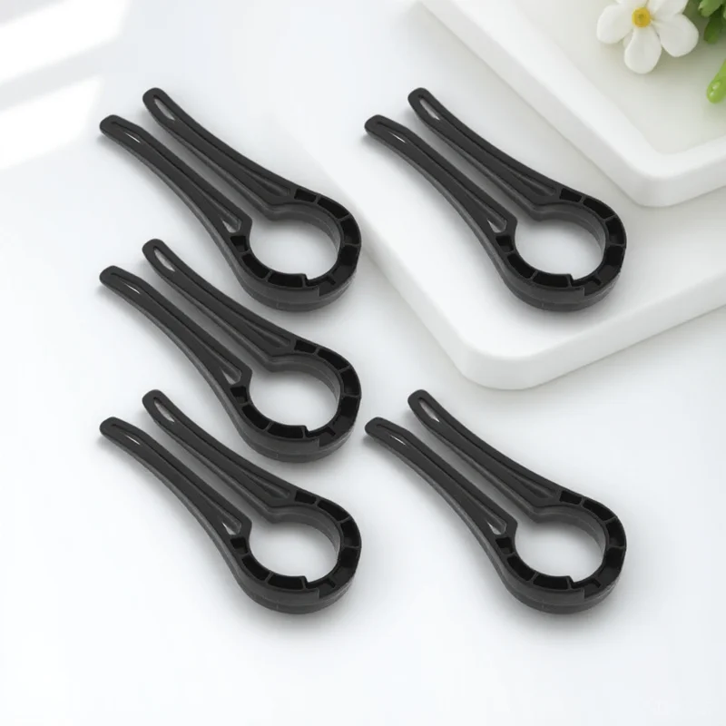 

5Pcs Stove Knob Locks Kitchen Safety Guards Prevent Accidental Turn on Durable Practical Design Stove Knob Locks