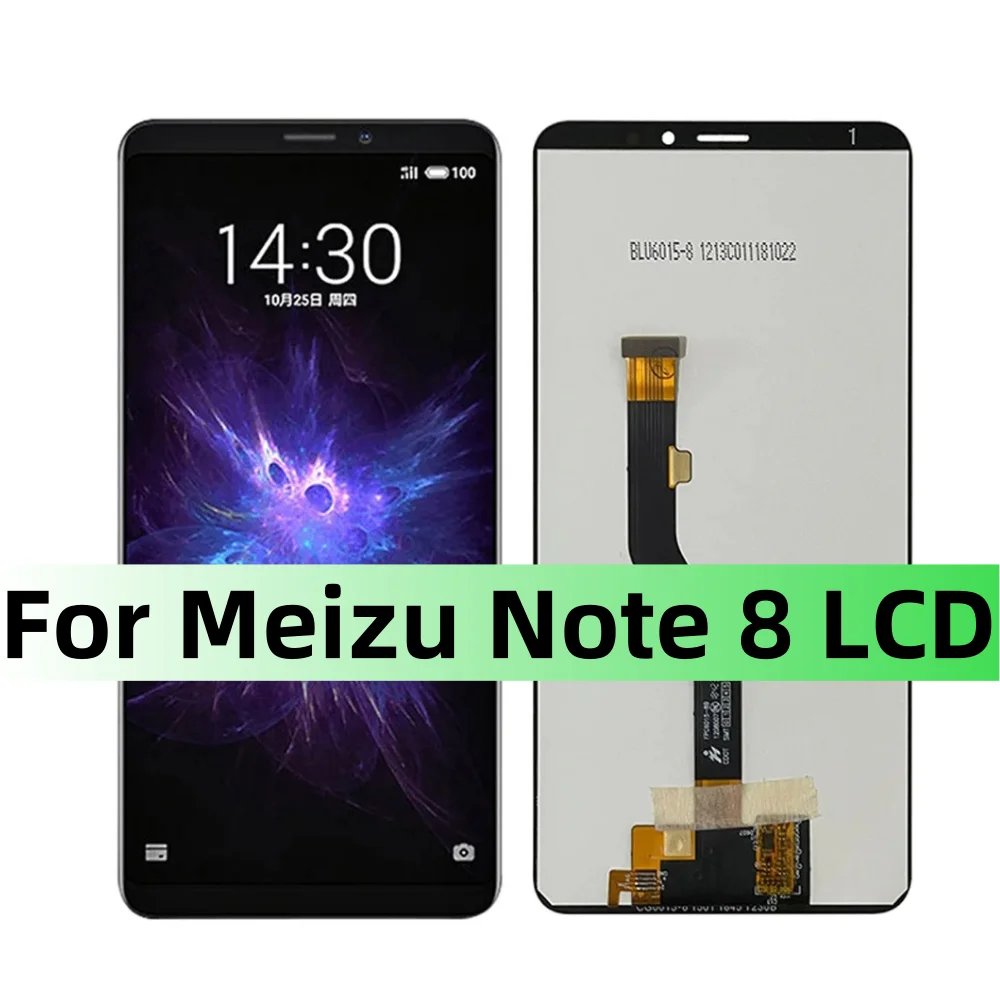 

6,0 дюймовый экран для Meizu Note 8, ЖК-дисплей с рамкой, сенсорный экран, сенсор, дигитайзер в сборе, замена для Meizu Note 8, ЖК