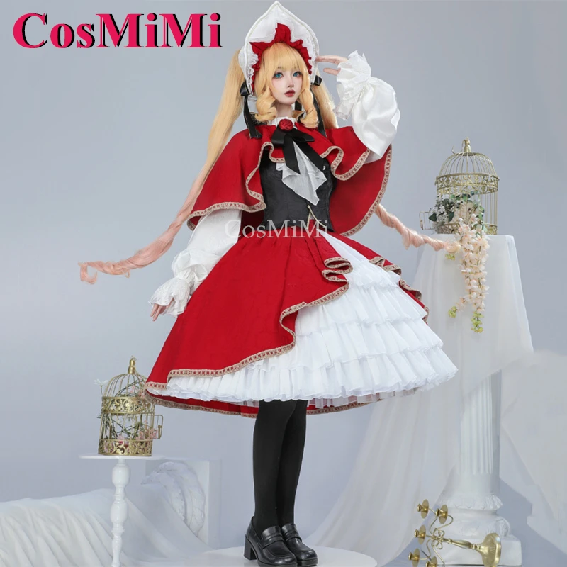 CosMiMi أنيمي روزن البكر رينر روبين تأثيري ازياء 20th الذكرى معرض لوليتا فستان كرنفال لعب الأدوار الملابس