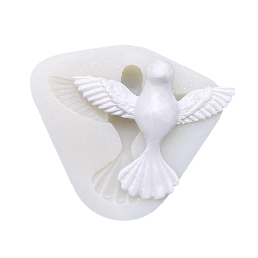 Dove Silicone Mold Sugarcraft Cupcake Baking Mold Fondant Cake Decorating Tools