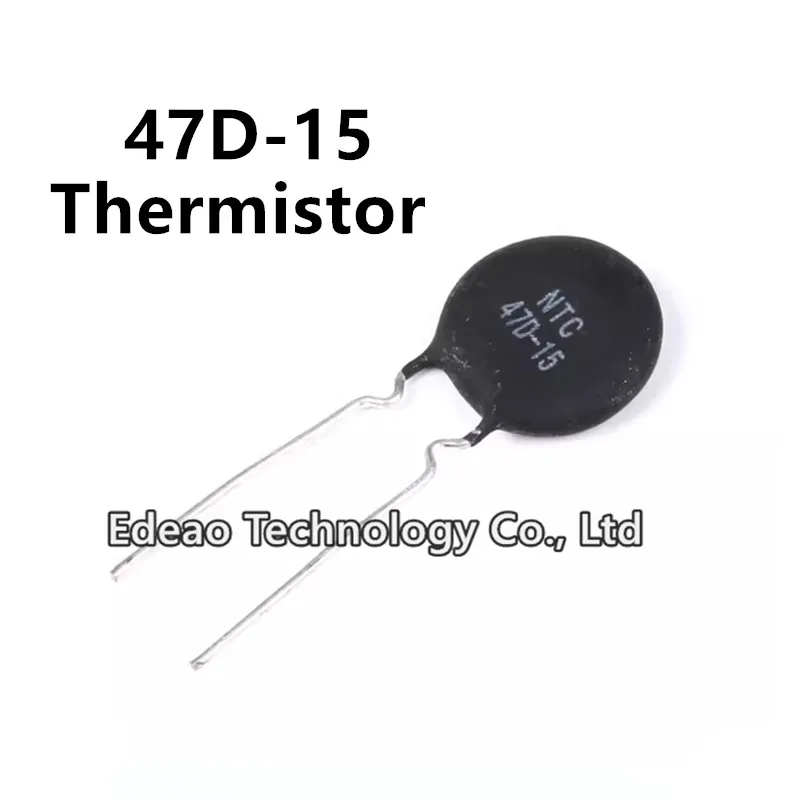 10pcs/lot New Thermistor MF72 NTC 47D-15 Negative temperature coefficient of thermistor