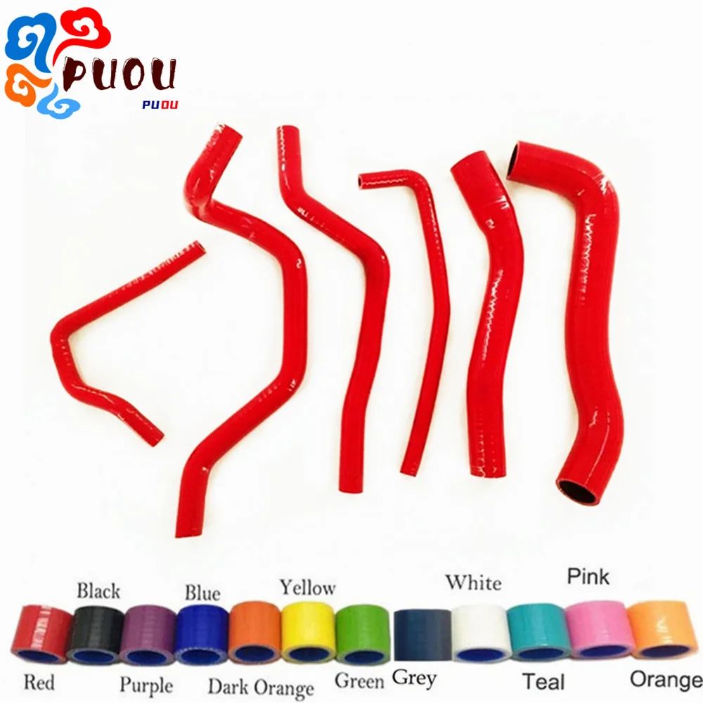 

Silicone Pipe Heater Hoses Kit Fit for Mitsubishi Lancer Evolution EVO 10/X 4B11 2008-2015