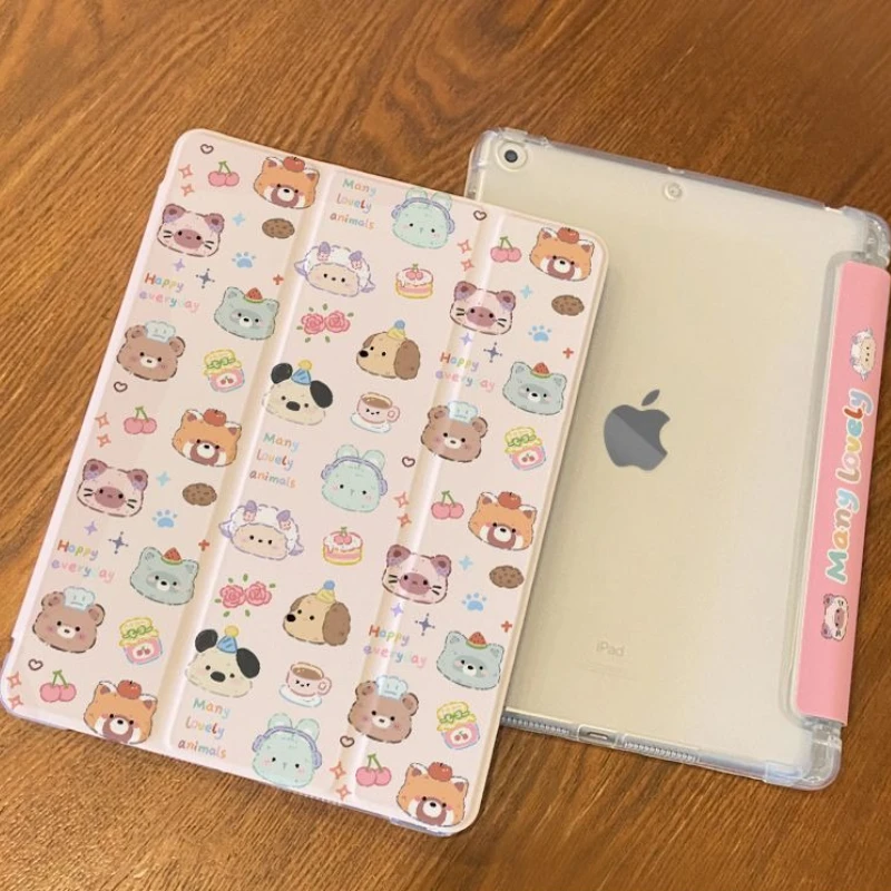 Pencil Case for IPad Air 5th Generation Case 10.2 7th 8th 9th Gen IPad Mini6  Air 2/3 10.5 for Samsung Tab A9 8.7