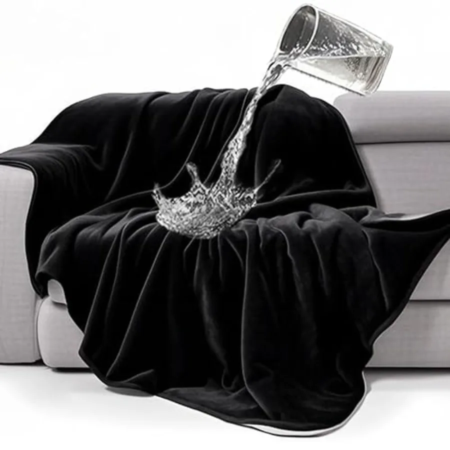 

Водонепроницаемое двустороннее одеяло из шерпа-флиса для собак, щенков, кошек, защитное покрытие для мебели, защищает кровать, диван, софу от грязи.