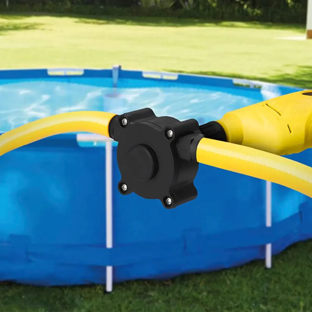 Black Small Electric Drill Water Pump Compact Tool For Easy Pumping And Is Made Of Durable Materials
