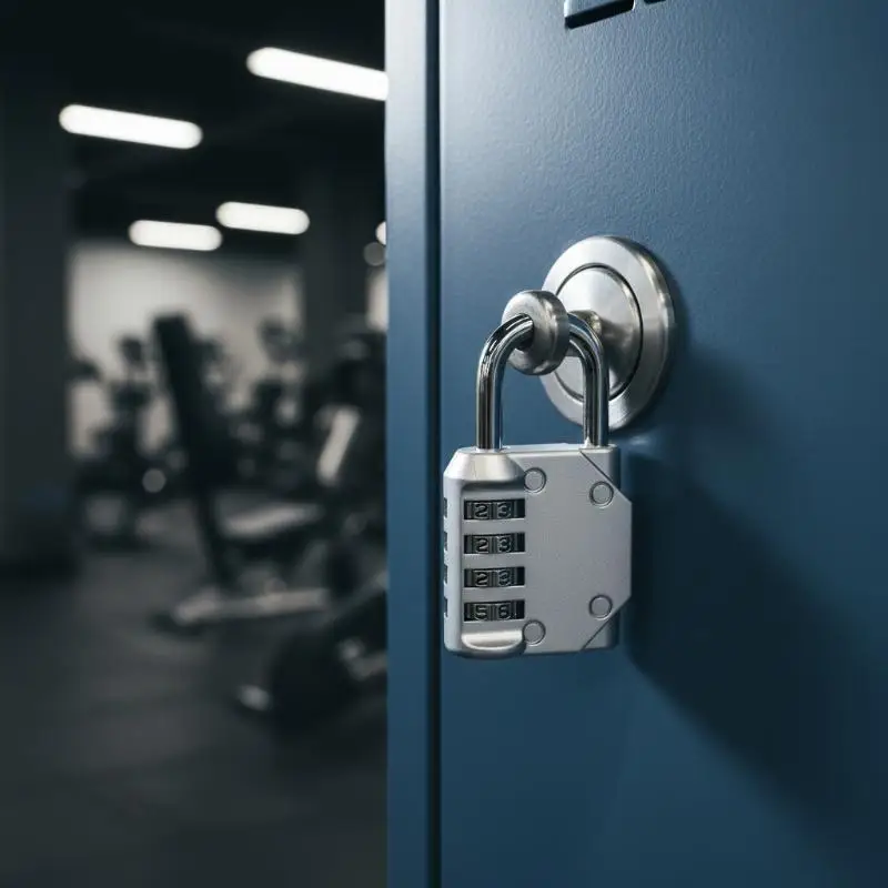 Secure Storage 4 Digit Padlock for Office and Workshop Equipment Protection