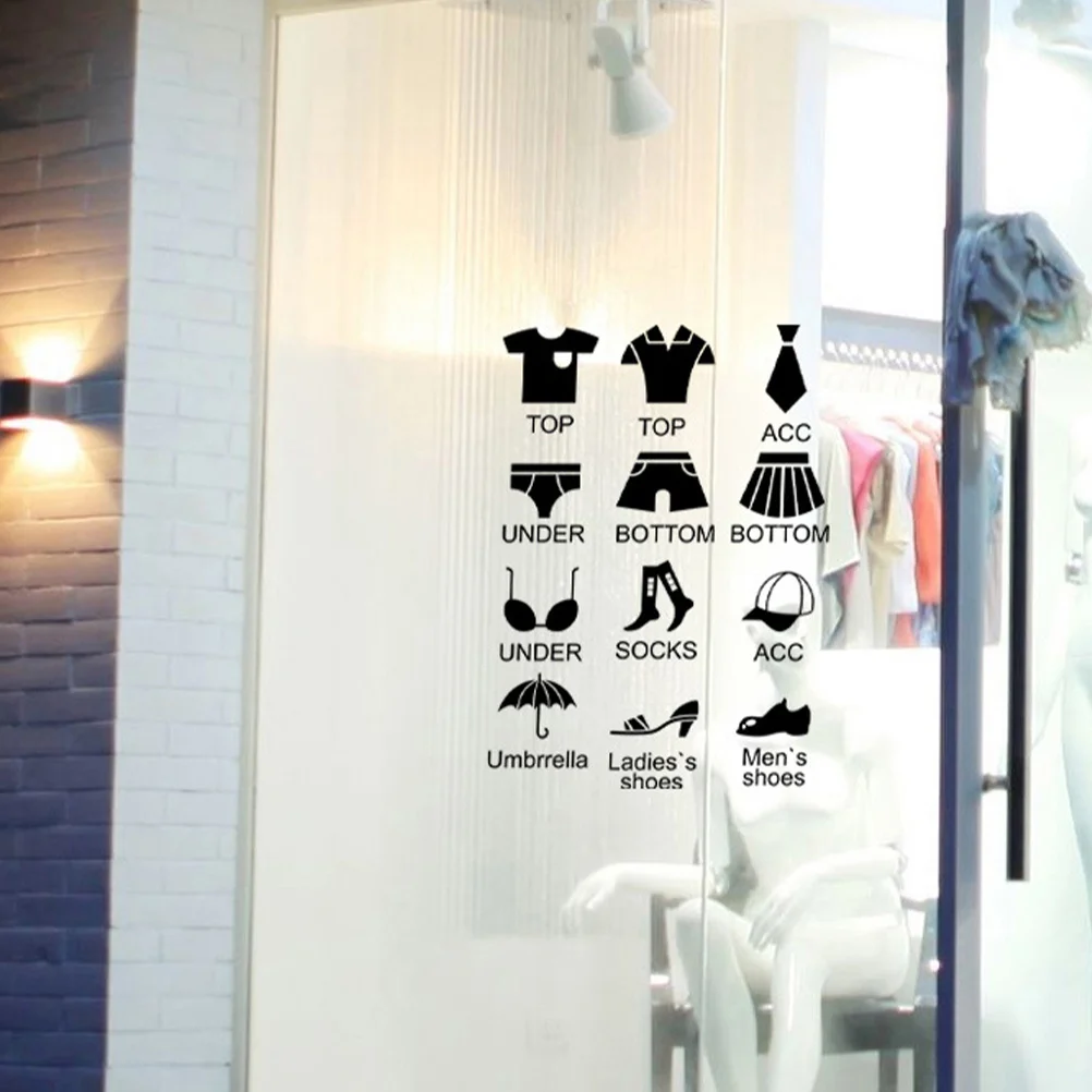 

2 комплекта этикеток для сортировки одежды, съемные наклейки для одежды, наклейка для организации комода, наклейка для гардероба, этикетка для одежды