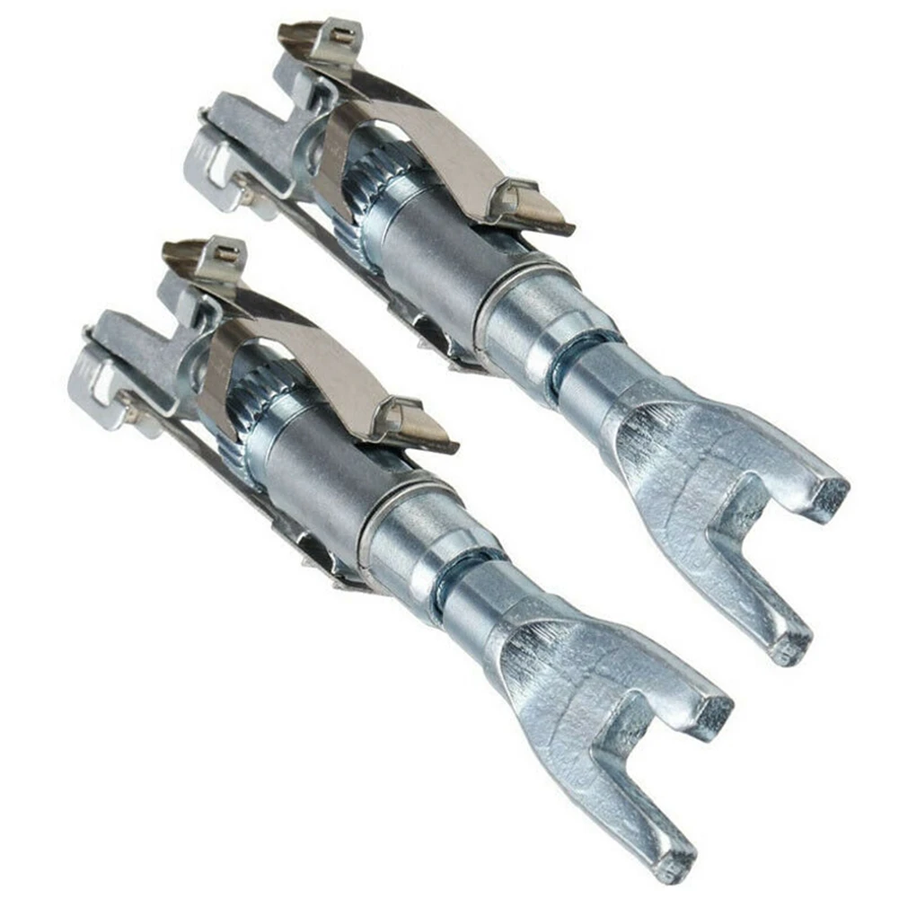 

ABXV-2Pcs Rear Brake Drum Shoe Adjuster For Ford Transit Connect For Fiesta 1995-2002 5039060 2T14-2K286-AB 1522225