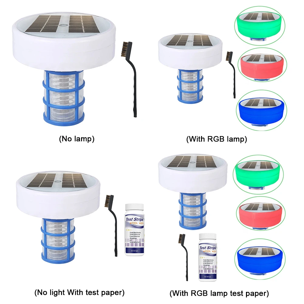 Copper Pool Ionizer Floater 85% Less Chlorine Chlorine-Free Sun Shock & Water Purifier Solar Copper Pool Ionizer Up To 35000 Gal