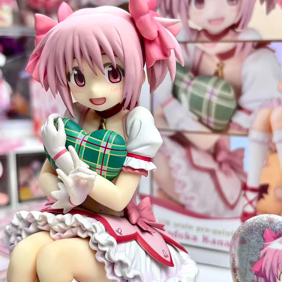 Figura de Anime Magikano de 14 cm, Muñeca de PVC de Puella Magi Madoka Magica, Decoración de Escritorio, Figura de Acción Coleccionable, Regalos para Niños