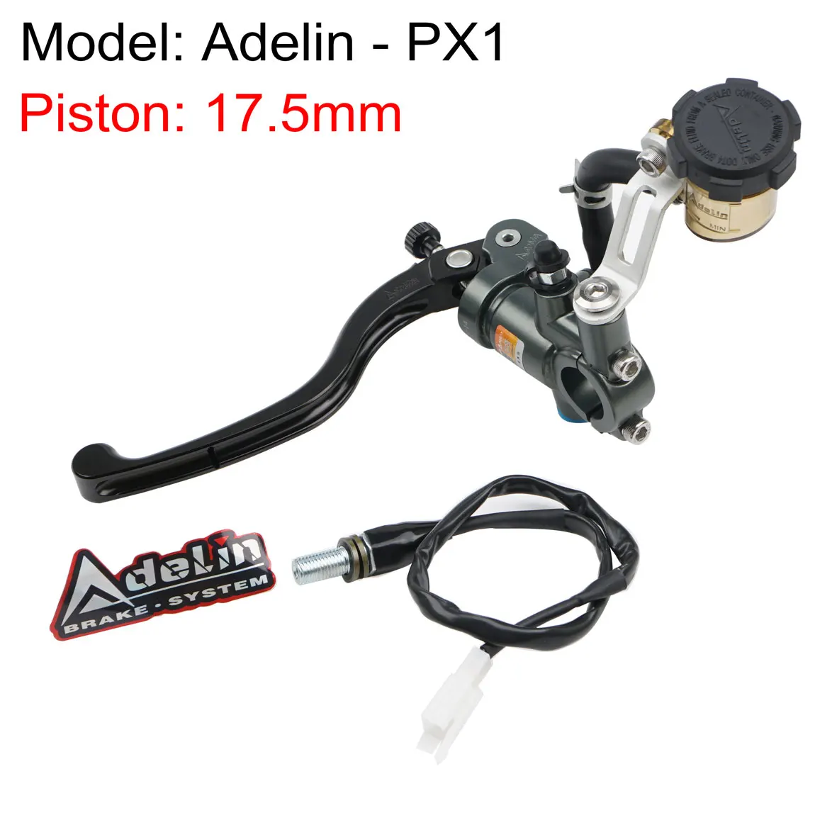 Universal Adelin PX1 Motorrad Radial Montage Bremse Kupplung Hauptzylinder Lenker Motorrad Hydraulikpumpe Bremsen Hebel