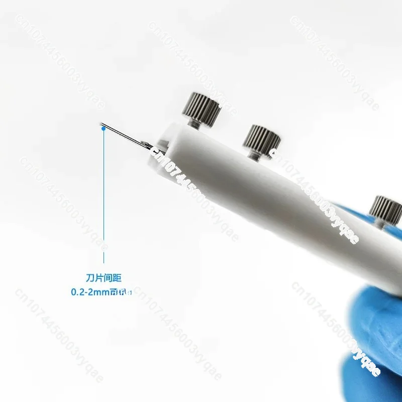 Medical double-edged cutter/Laboratory cutter/Biological tissue sampling section/Miniature double-edged cutter