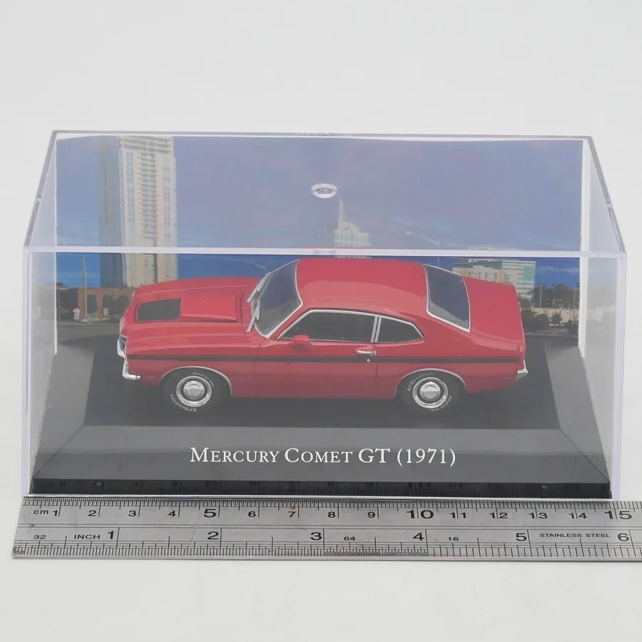 1:43 Scale Ford MERCURY COMET GT 1971 Alloy Car Model Collection Ornaments