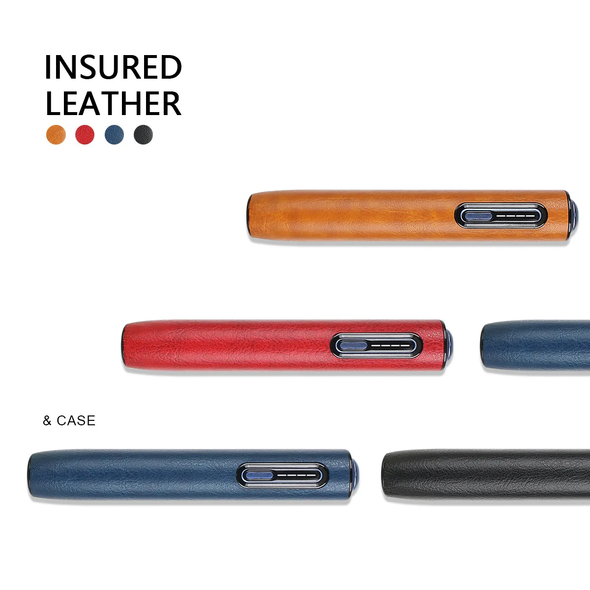 PU Leather Protective Case for IQOS ILUMA i ONE Shockproof Precise Cutout Anti Scratch Portable Heating Tobacco Device Accessory