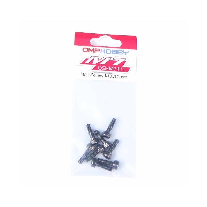 OMPHOBBY M7 RC قطع غيار طائرات الهليكوبتر عرافة المسمار M3X10mm OSHM7111