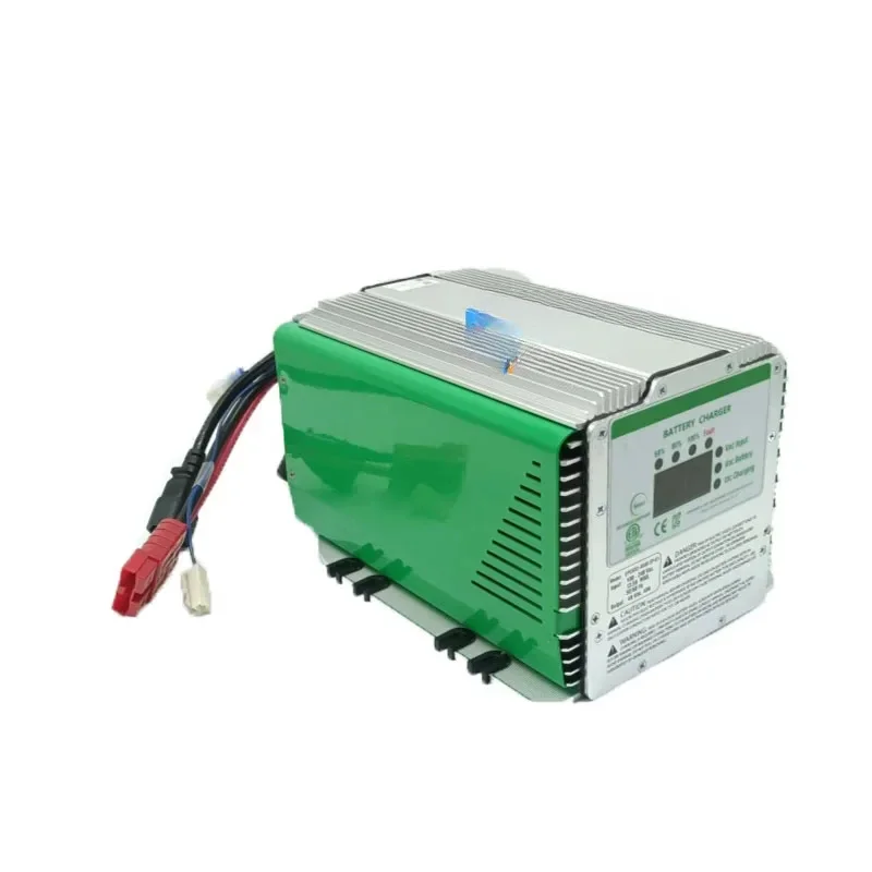 Factory Price Aftermarket Replacement 48V 40A Boom Lift Battery Charger Max 2000W 48V Lithium-ion Battery Charger With Can Bus