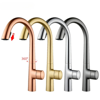 Modern Luxury Pull Down Swivel Kitchen Faucet Brass Kitchen Mixer Water Taps Pull Out Spray Cold Hot Spring Kitchen Sink Faucets