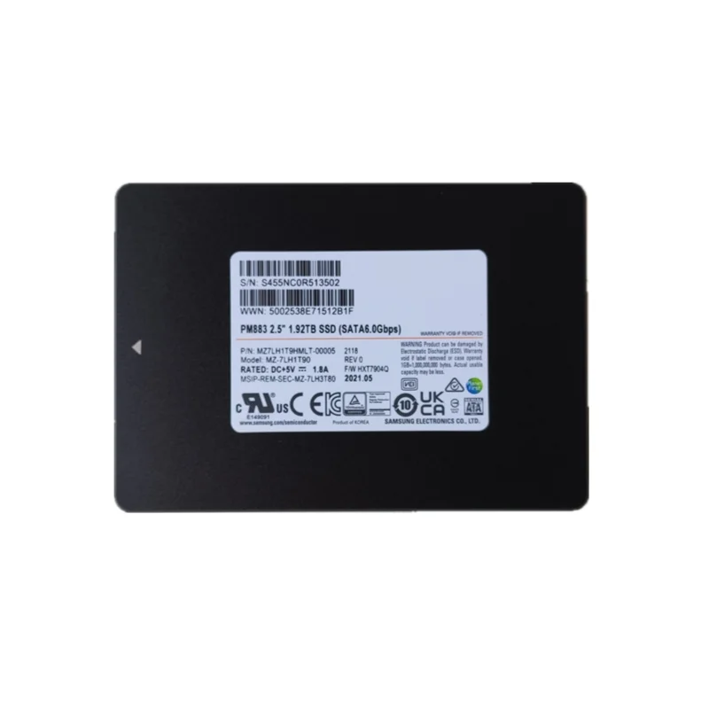 

SM883/PM863a/PM883/480G/960G/1.92T/3.84T Enterprise Solid State Drive