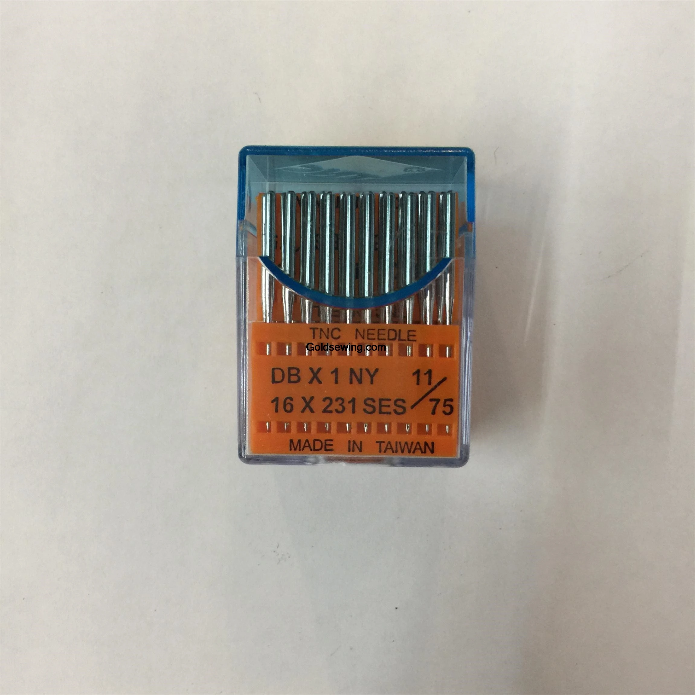 100PCS DBX1 DBX1NY DB*1 DB*1NY Needles Taiwan Tnc 16*231SES 7 8 9 10 11 12 14 16 18 Flat Head Needles for Computer Lockstitch