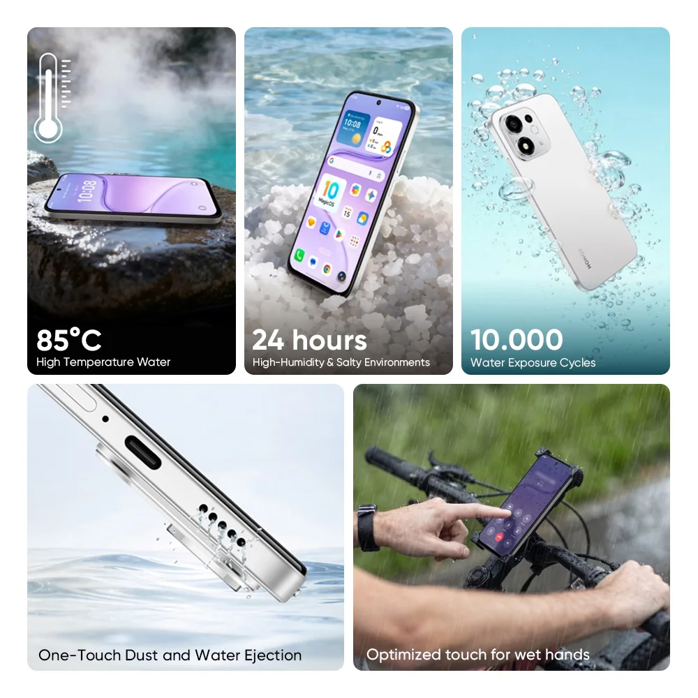 HONOR 600, Teléfono Inteligente 5G, Batería de 7700 mAh, Supercarga de 45 W, Snapdragon 4 Gen4, MagicOS 10, Pantalla de 6.87 Pulgadas, Cámara Trasera de 50 MP 8