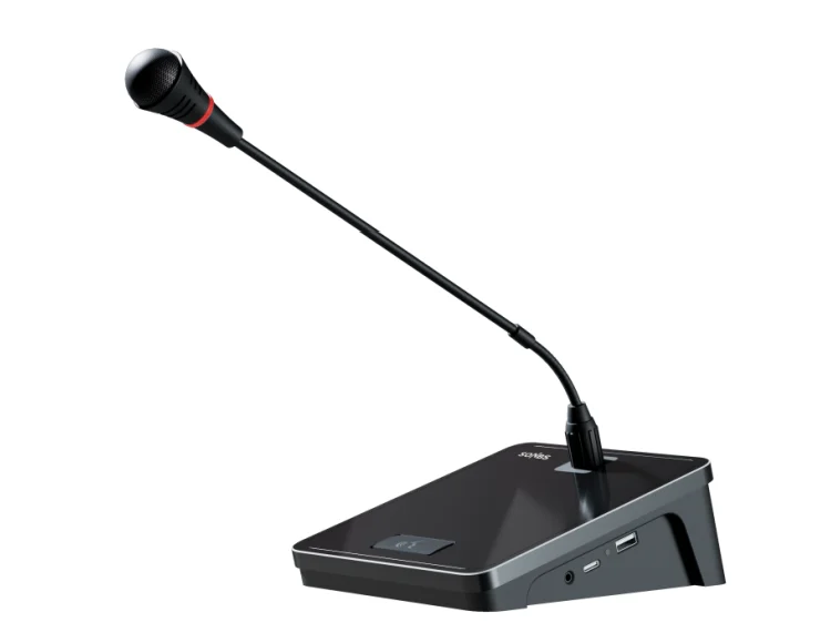 high end professional congress wired network discussion gooseneck touch-voting high-sensitivity microphone