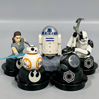Star Wars R2-D2 Chewbacca Obi-Wan Kenobi Darth Vader Lando Calrissian Model Doll Action Figure Birthday Gift