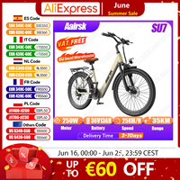 Aairsk SU7 Electric Bicycle 250W 36V13AH Lithium Battery Adult Electric Bike 24-inch City Commuting E-bike Off-road Motorcycle