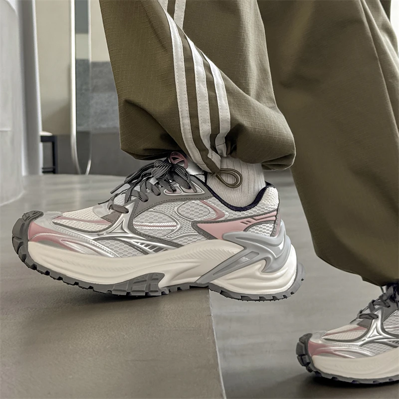 Весенне-осенние новые уличные спортивные стильные кроссовки для бега и ходьбы для женщин и мужчин, повседневная модельная повседневная обувь для подростков Hombre Весенне-осенние новые уличные спортивные стильные кроссовки для бега и ходьбы для женщин и мужчин, повседневная модельная повседневная обувь для подростков Hombre