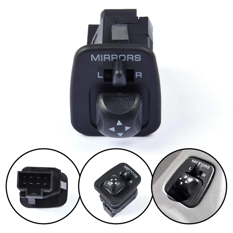 

Power Mirror Switch For Ford F150 F250 F350 F450 F550 F65Z-17B676-AB 901-319 F65Z17B676AB