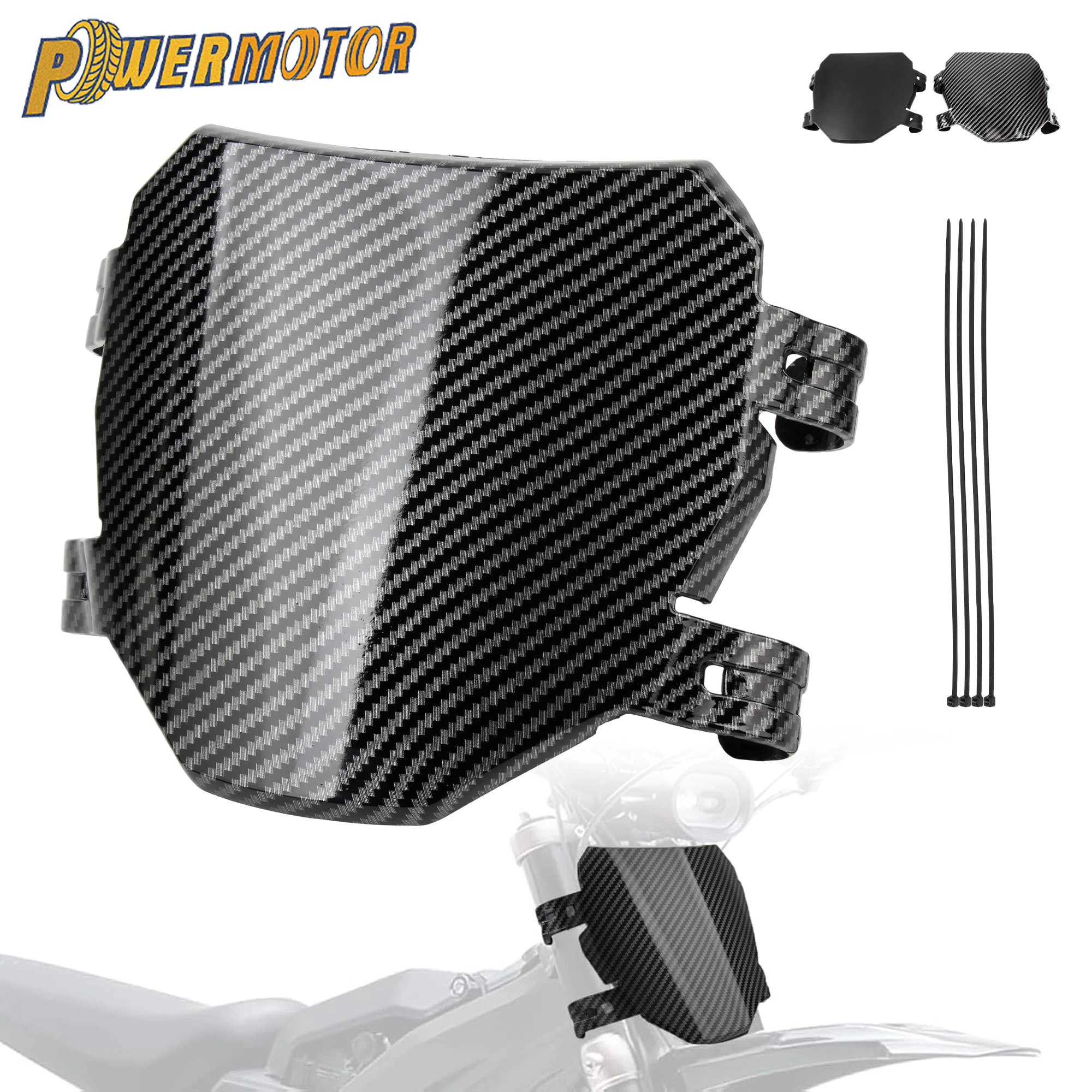 

New Motocross Electric Bike Plastic Front Number Plate For Surron Light Bee S X TALARIA MX3 MX4 MX5 Enduro DirtBike Accessories