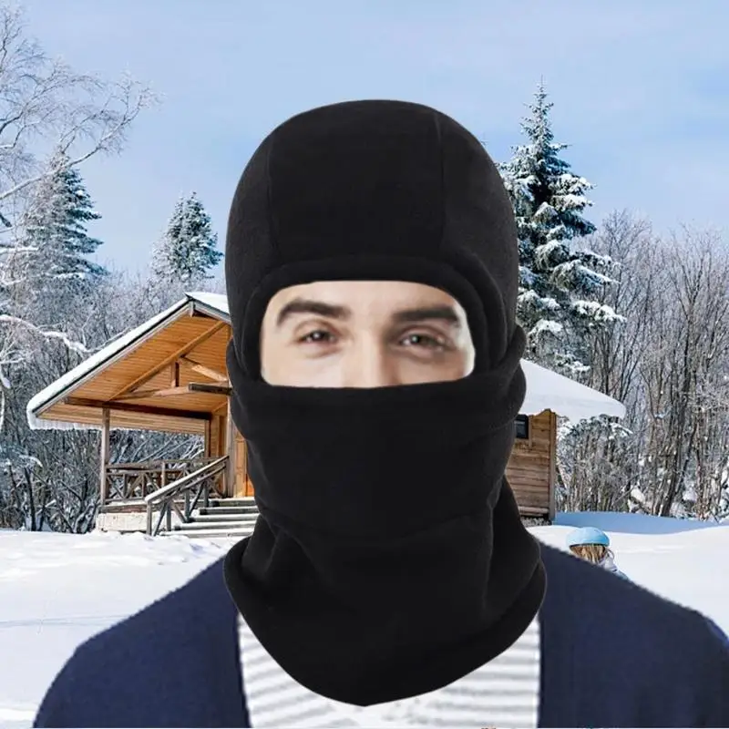 Windproof Balaclava Sports Full Face Mask Soft Breathable Beanies Cycling Helmet Liner Running Hiking Fishing Hood Caps