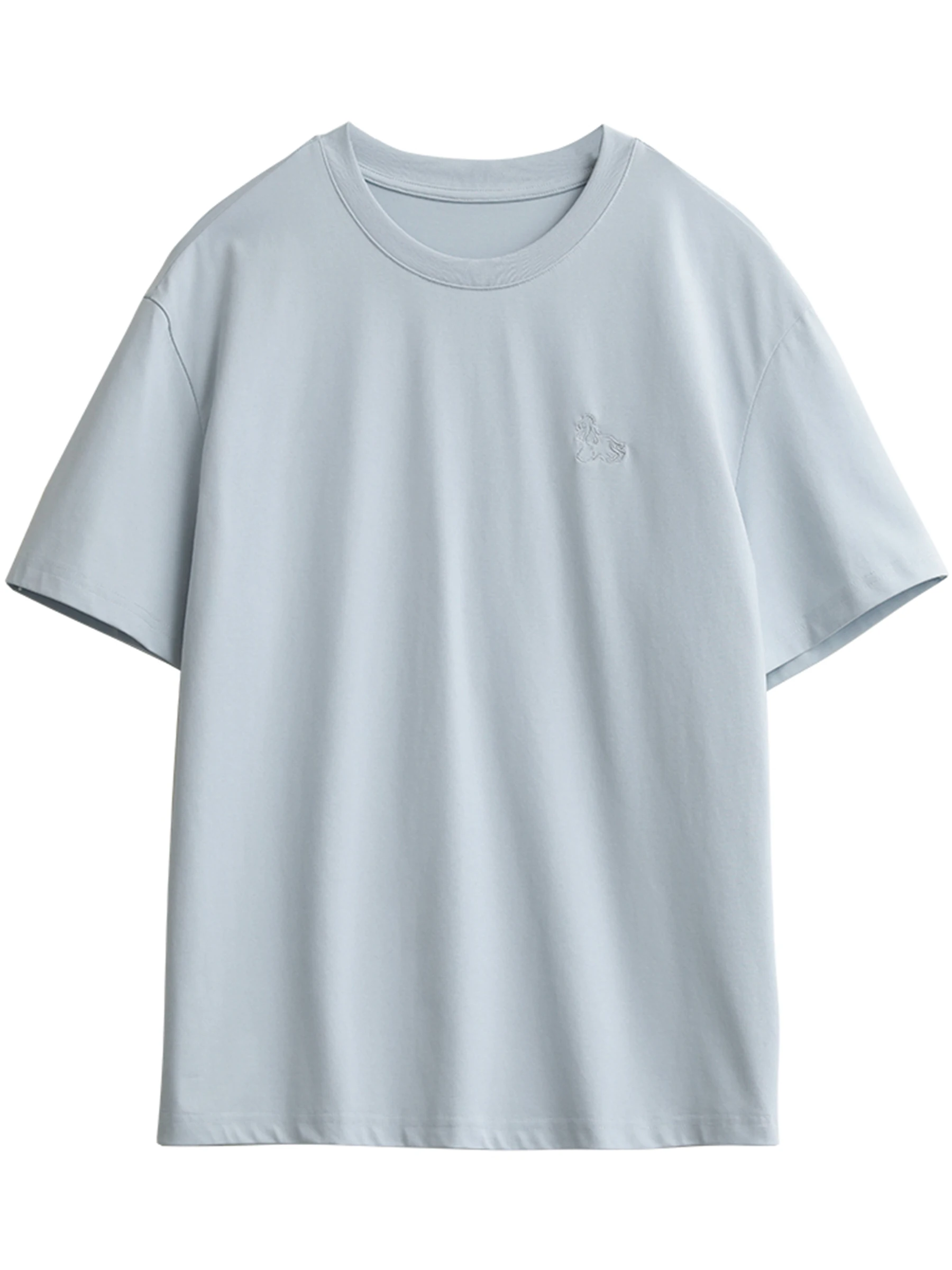 CHIC VEN 여성 티셔츠 루즈 캐주얼 뉴 라운드 넥 개 자수 반팔 기본 티셔츠 솔리드 여성 탑 여름 2025