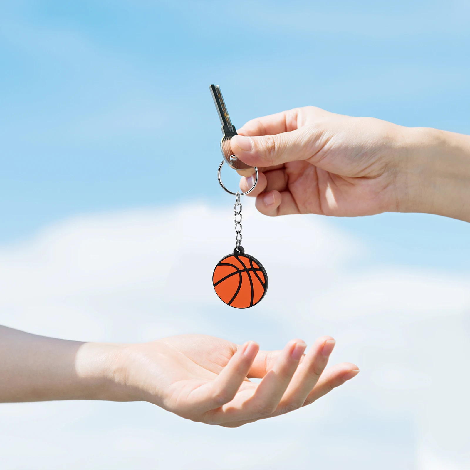 

10Pcs Creative Sports Keychain Eye-Catching Party Favors for Friends Family Colleagues