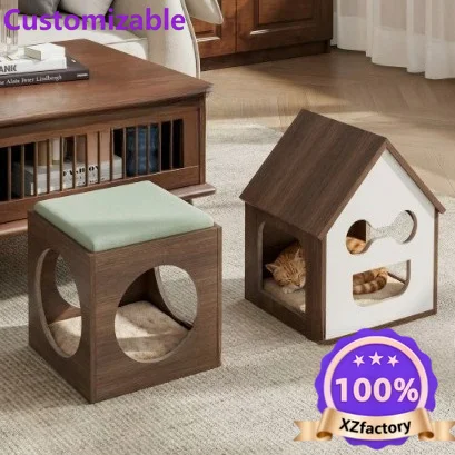 Factory Direct 2026 Combined cat house Universal four seasons Avoidance house DIY  villa tunnel Creative ventilation climbing