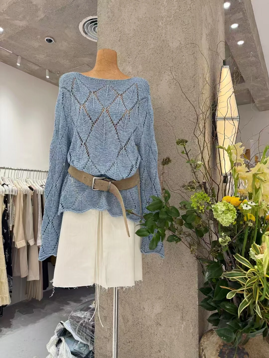

2025 Spring New Fashion Casual High Quality Cotton and Linen Pullover Top
