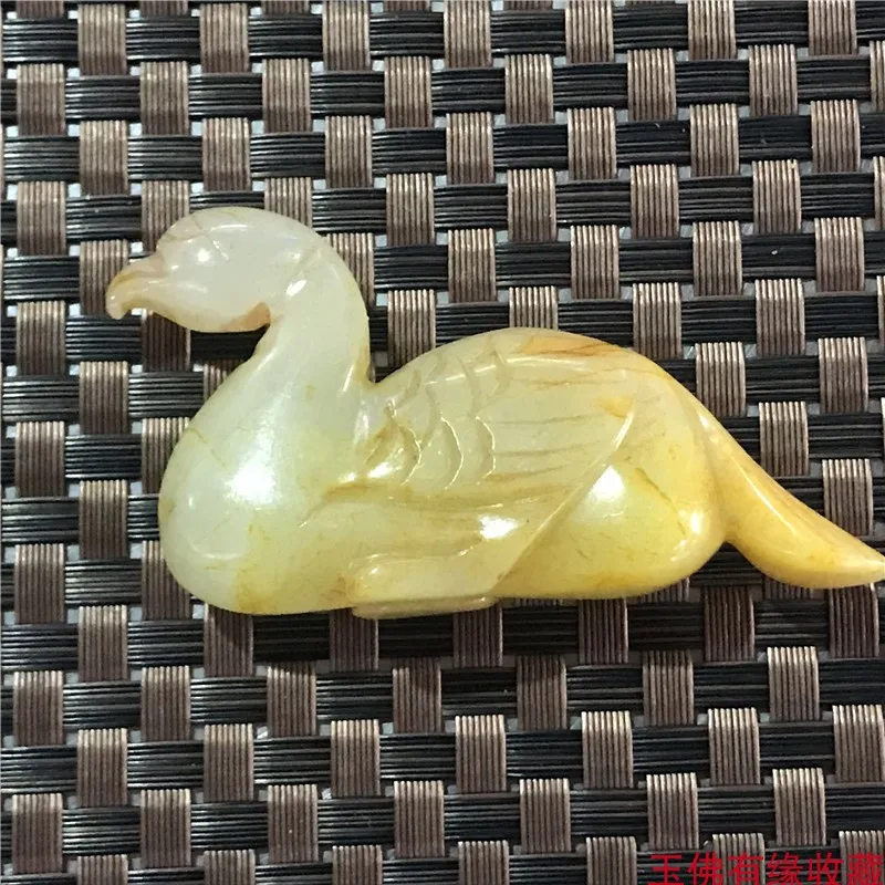 Han Dynasty jade artifacts, Ming and Qing Dynasty high ancient  authentic retro  bi jade pendant brand