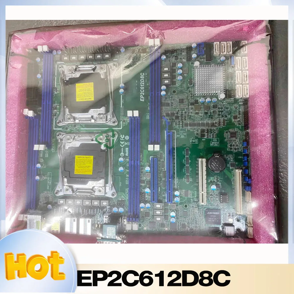 EP2C612D8C For ASROCK Server mainboard Dual X99 ATX mainboard