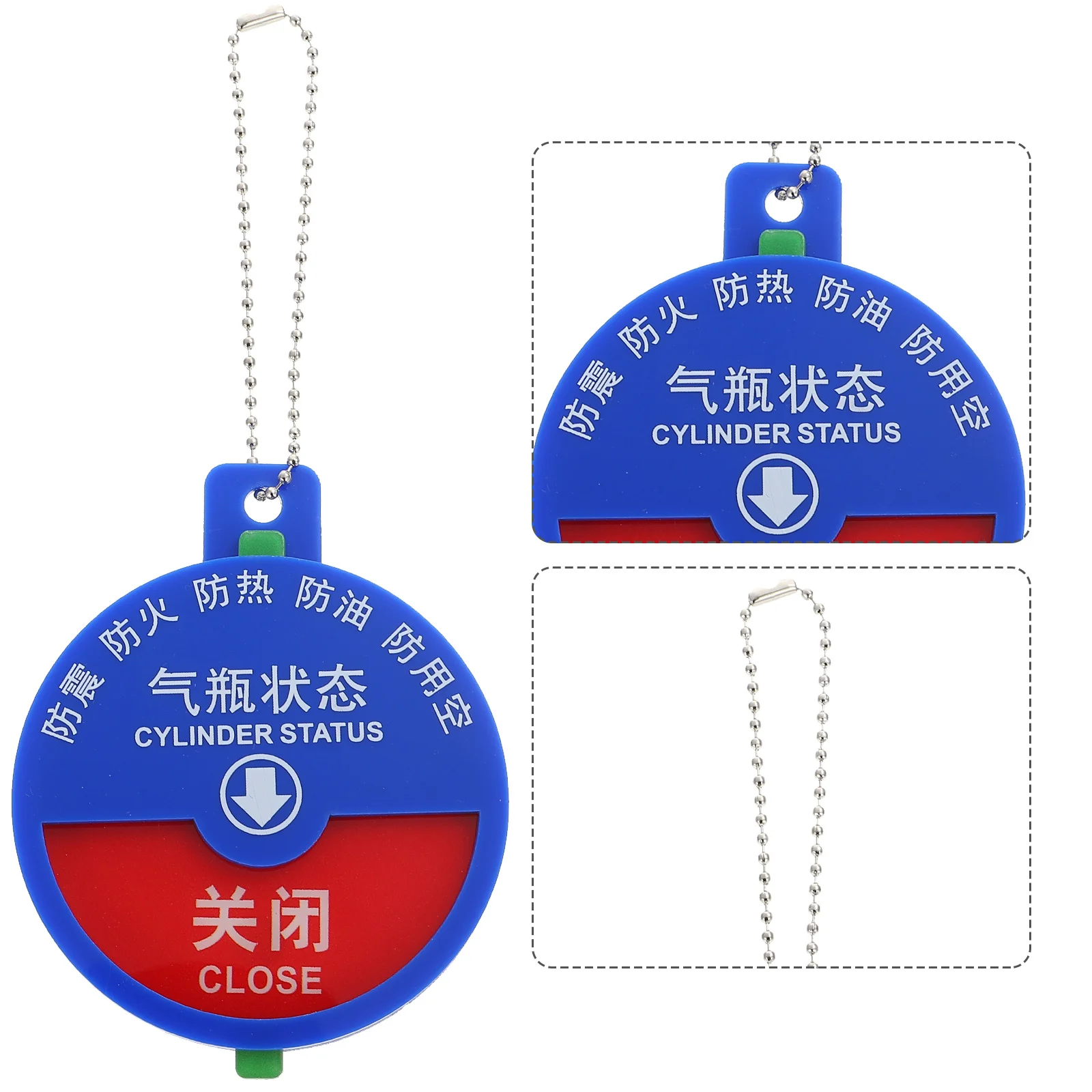 

Signage Canopy Cart Kit Pin Oxygen Cylinder Status Card Hospital Plate Tag Board with Cover